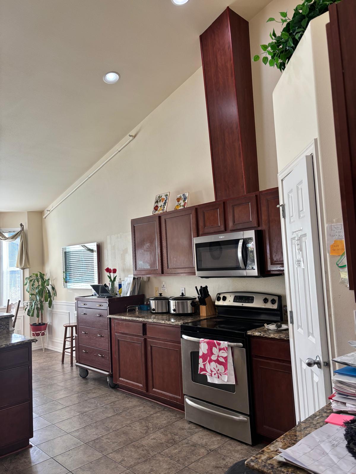 Edmonds Villa kitchen - where brunch is prepared and served